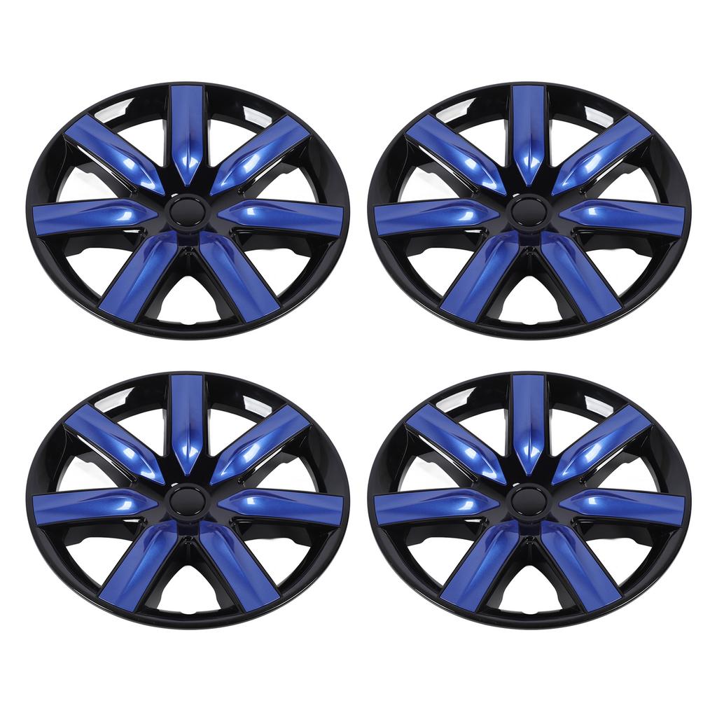4Pcs Car Hub Cap 19in Sporty Look Protective Buckle Installation Wheel Hub Cap Cover for Model Y