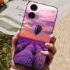 For Motorola Moto G24 Power Case Cool Painted Silicone TPU Soft Cover for Moto G24 G 24 Cases Black Protective Phone Shells