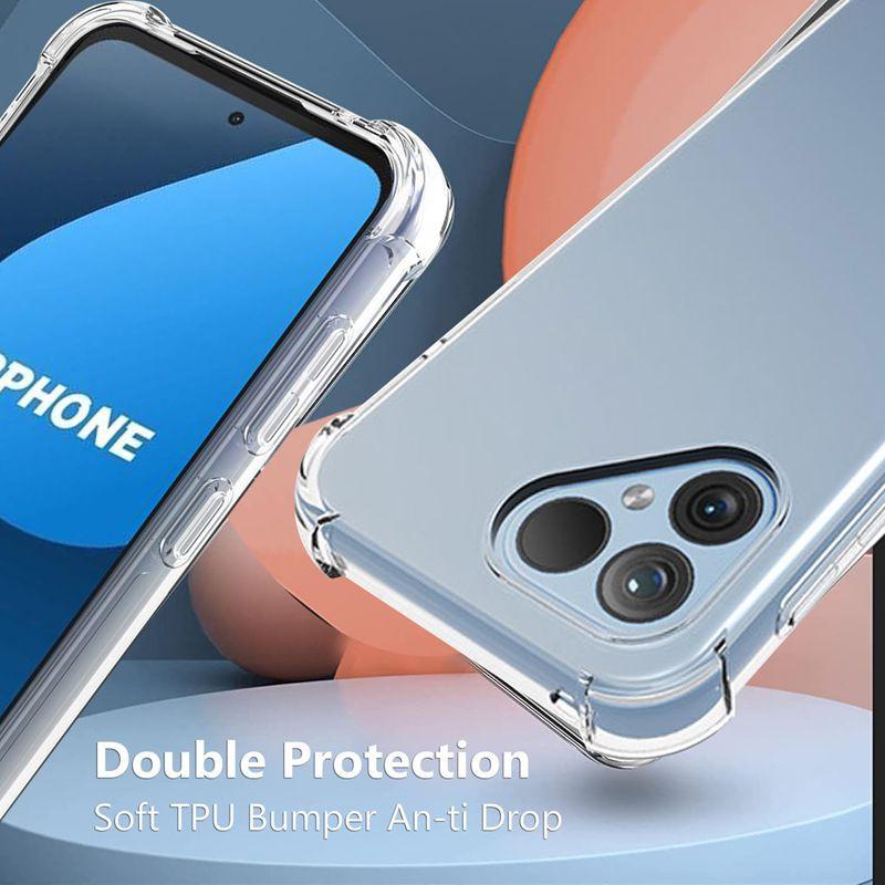 TPU Gjennomsiktig Telefondeksel for Fairphone 6 5 Fairphone5 Beskyttelsesdeksel Fire Hjørner Støtsikkert Fundas Capa