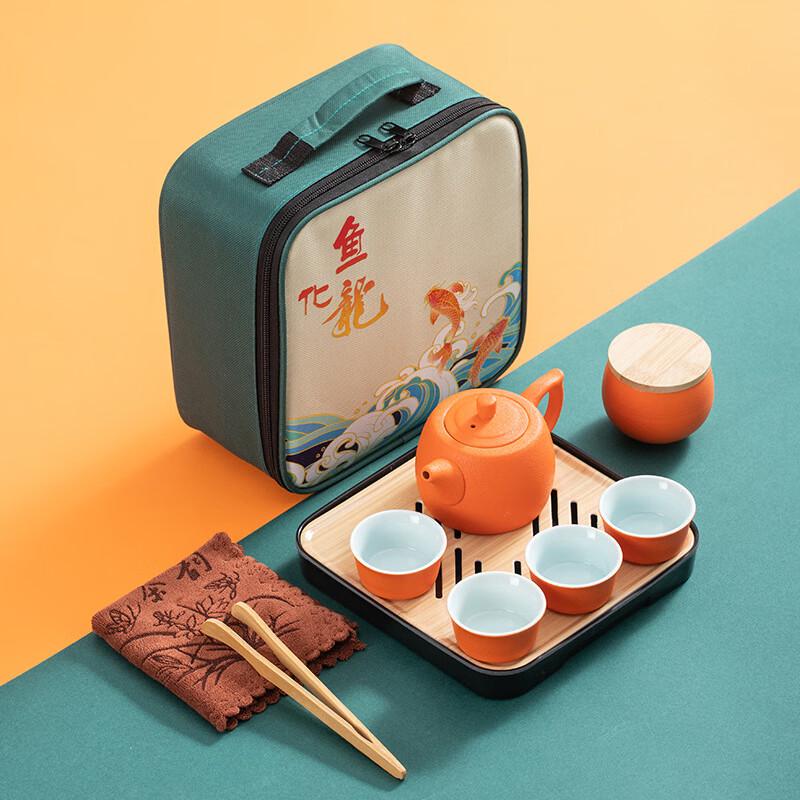 Portable Coarse Pottery Kung Fu Teapot