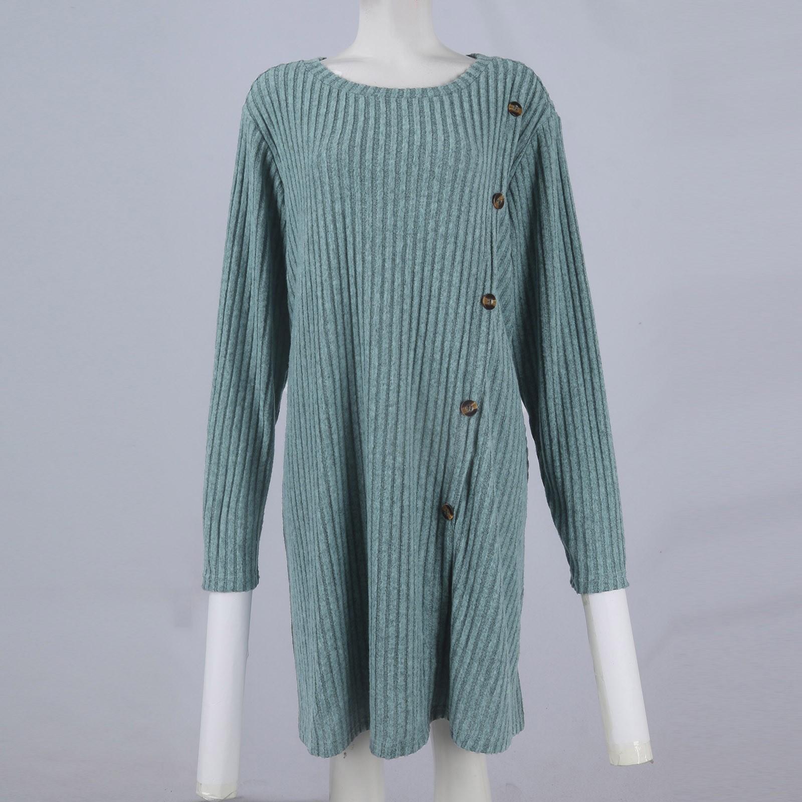 Женское платье с длинными рукавами — фото 3