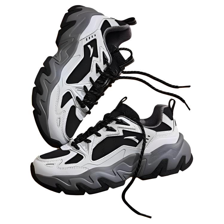 Anta Panshi Fashion Trendy Versatile Shock Absorbing Height Increasing Low Top Casual Shoes Women Casual Shoes 122548856-8