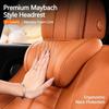 Universal Car Neck Pillow Perforated PU Leather Automotive Head Support  Car Interior