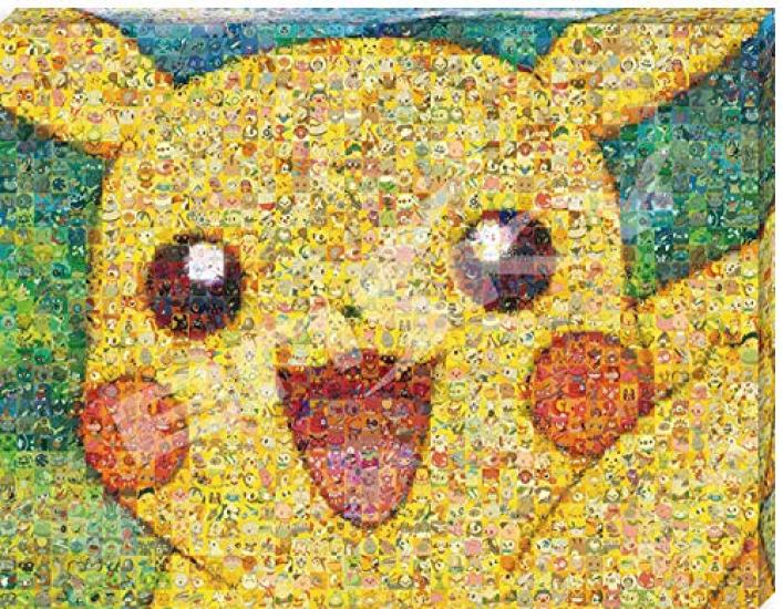 

Pokémon Art Board Jigsaw Pokémon Mosaic Art - Pikachu - 366 Pieces (ATB-01)