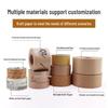 Eco-Friendly Custom Printed Kraft Paper Tape - High Adhesive for Sealing and Packaging