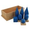 Geometric Solids & Shapes Montessori Educational Kit for Early Learning