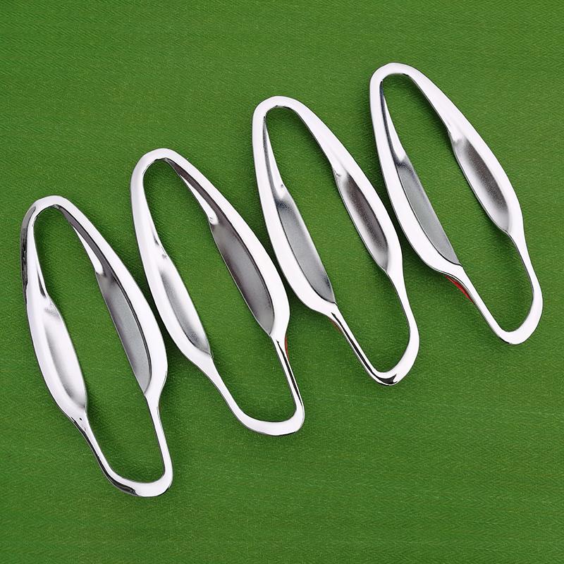 for Peugeot 5008 SUV 2017 2018 Luxurious Chrome Handle Cover Trim Set for 5008 2nd Gen MK2 Car Accessories Stickers Car Styling