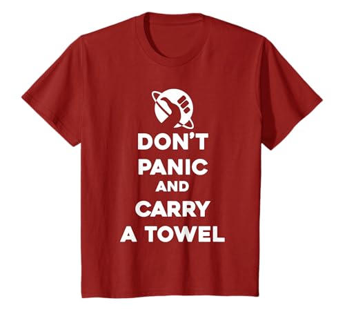 Don t Panic and Carry A Towel - May 25th Towel T-Shirt