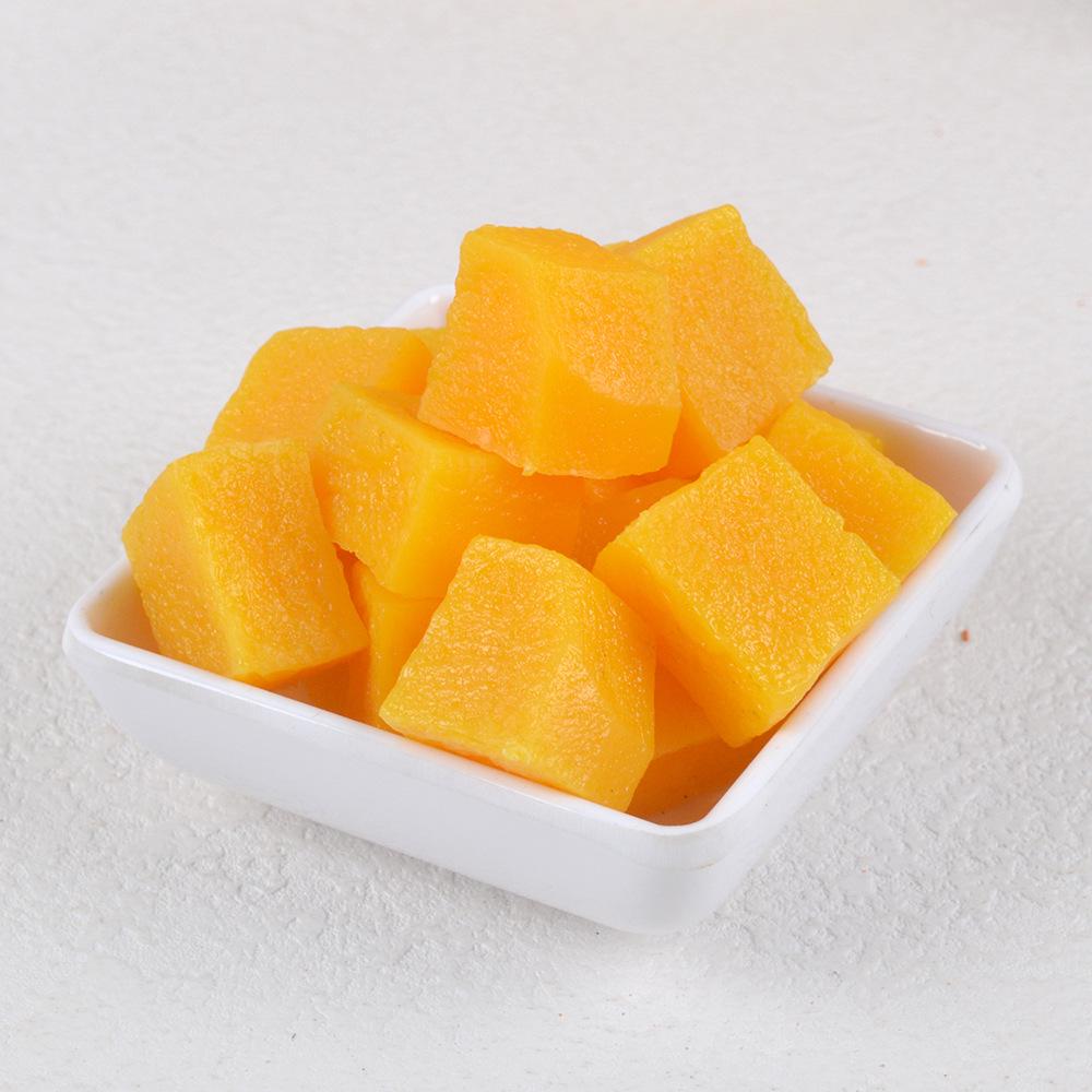 Dragon Fruit, Watermelon & Mango Cubes Model - Cake Decoration & DIY Fruit Salad Toy Accessories.