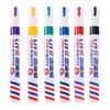 1/8/12Pcs Colored Permanent Paint Pen Colorful Tire White Markers Rubber Car Tyre Tread Markers Pens Waterproof for Metal Rocks