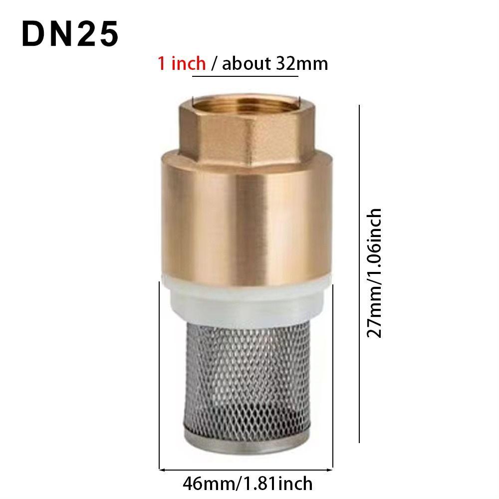 

1 шт. DN25 1 дюйм Односторонній клапан Вертикальний зворотний клапан Для водопровідної помпи DN25 1 inch