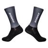 Calzini da Ciclismo Brave Darevie Aero - Lycra a Righe, Traspiranti, Design Aerodinamico