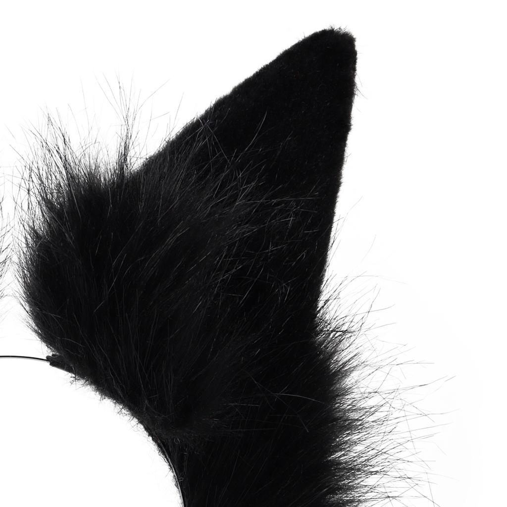 Plush Cat Lady Beast Ear Headband Cat Ears Cos Halloween Dance Fox Ears Headgear Accessories