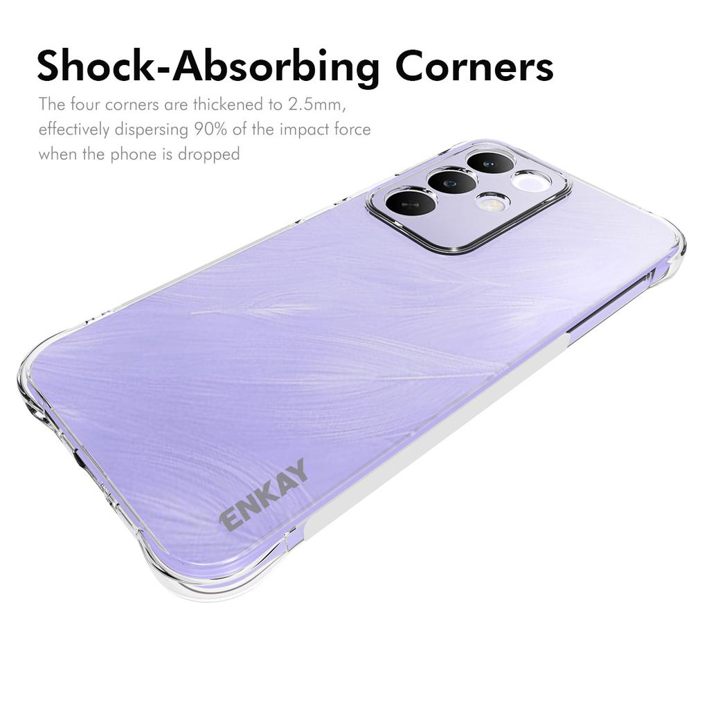 For Realme C85 Pro 4G Clear Phone Case ENKAY HAT PRINCE Shockproof Anti-slip TPU Cover