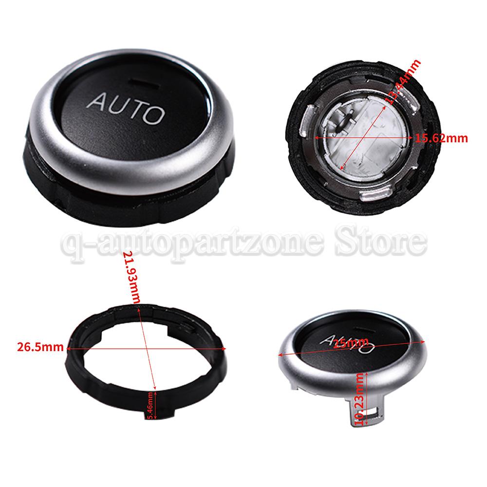 61319393931 Car Climate AC Control Rotation Knob Button Switch Repair Kit For BMW X5 X6 F10 F07 F02 F15 F16 Switches Seat 3
