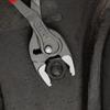 KNIPEX Twin Grip Slip Joint Adjustable Opening for Removing Removing Worn and Pliers, Width, Screws, Bolts, Nuts, More, Plastic-Coated Handles, 250mm,