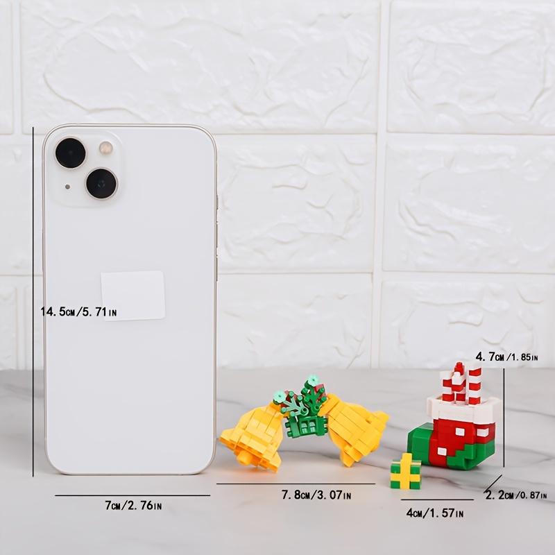 Christmas Building Blocks Mini Building Brick Doll Toys for Party Favor Christmas Tree Stocking Blocks Set for Kids Adults