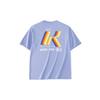Anta T Shirts Men's Purple Crew Neck Moderate Straight Fit 152328114-2