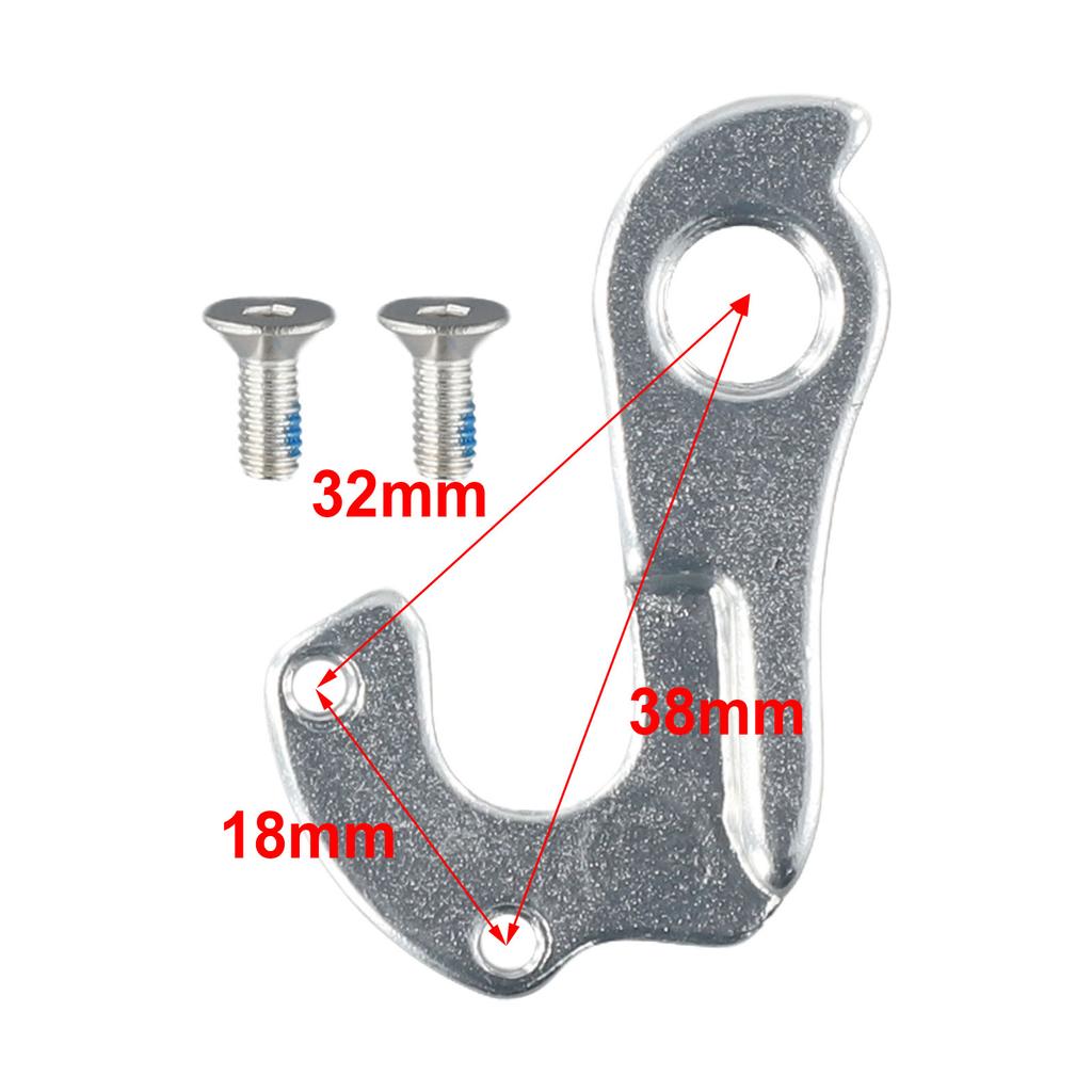 CNC Precision Machining Derailleur Hanger Parts Silver 15g