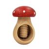 Mushroom Shaped Nutcracker Creative Walnut Clip Wooden Walnut Opener Tool Easy to Use Decorative Kitchen Gadget