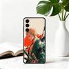 COOL O-one P-Pieces Z-Zoro-ES Phone Case For Samsung Galaxy A73,A72,A71,A70,A53,A52,A51,Soft Silicone Black Cover