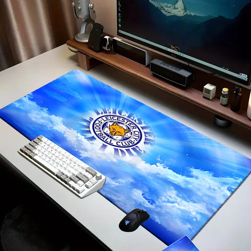 Leicester Football Club Crest   Mouse pad Office Desk Mat, Gaming Mouse Pad Mousepad, keyboard pad,Heavy-Duty Non-Slip Rubber Backing, Gift