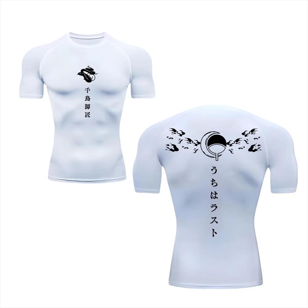 Short Sleeve Compression Shirts for Men Summer Athletic Quick Dry T-shirts Gym Comfortable Workout Stretchy Moisture-Wicking Running Tees Tops