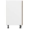 Vidaxl Base Cabinet With Drawer, Brown Oak, 40X46X81.5 Cm