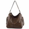 PU Leather PU Leather Handbags Large Capacity Casual Style Leather Shoulder Bag Simple Design Shoulder Strap