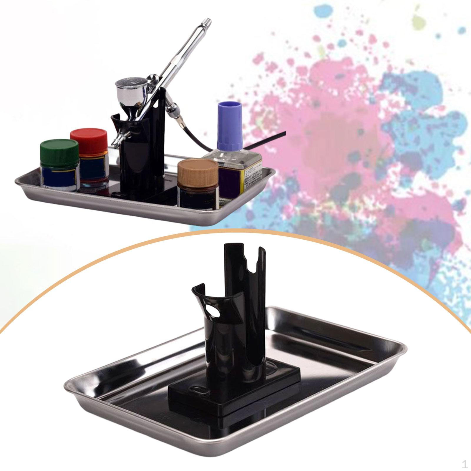 

Display Stand Holder Convenient Sturdy Portable Stable Bracket Spray Pen Rack Model Painting Tool