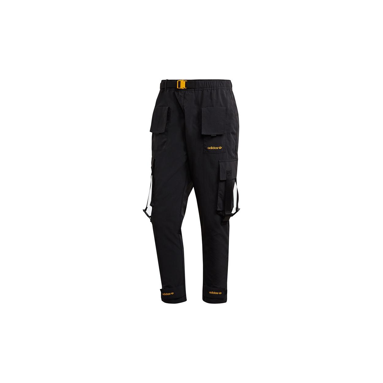 adidas originals TECH PANT Multiple Pockets Cargo Sweatpants Black Men s GJ6719 S