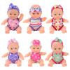Simulation Babypuppen Figuren Puppen Kinder Weichgummi Spielzeug Geschenk Niedlich Tröstend Beruhigend Babypuppen Kinder Weichgummi Babypuppe