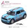 1/32 BMW Mini Cooper Oldtimer Hochsimulations-Diecast-Metalllegierungsmodellauto Rückzugsammlung Kinderspielzeug Geschenke