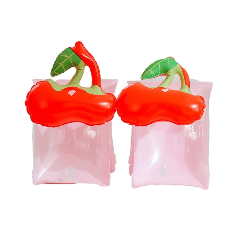 1 Pair Arm Floaties Arm Rings Swimming Inflatable Armbands Swim Float Arm Bands