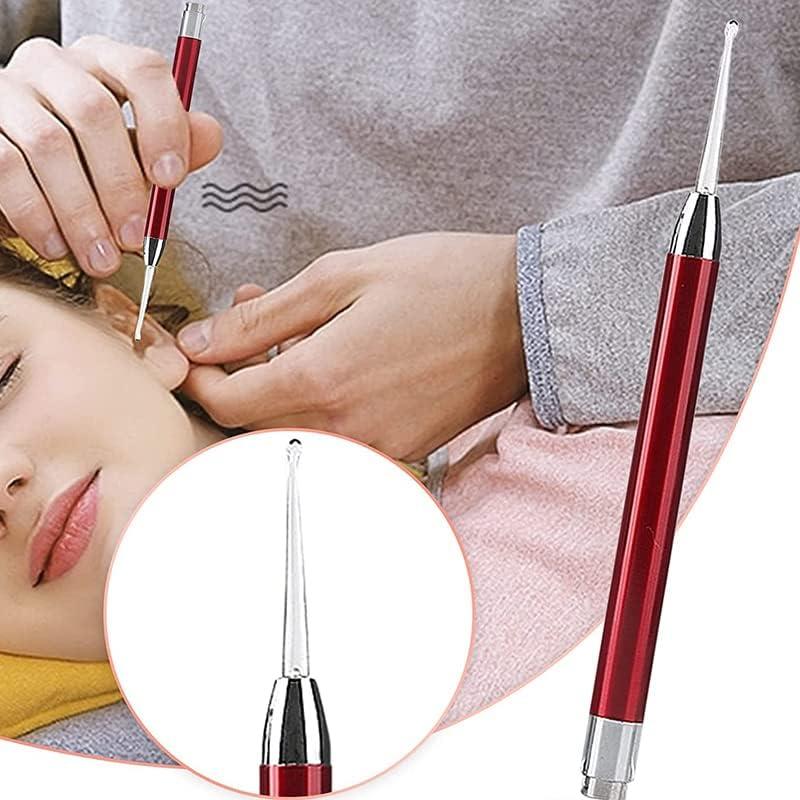 Earpick with Light, Earpick, Stainless Steel, Lighted, Ear Cleaning, Nursing Care Earpick, Convenient Goods, Gift for Children, Cute, Parenting