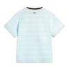 Li Ning X Disney Toy Story Striped Print Vintage Casual Comfortable Breathable Crew Neck Short Sleeve T-Shirt Women Tops AHSV182-3
