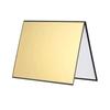 3-In-1 Photography Cardboard Paperboard Folding Photography Reflector Diffuser Board Black White Silver For Still Life Product