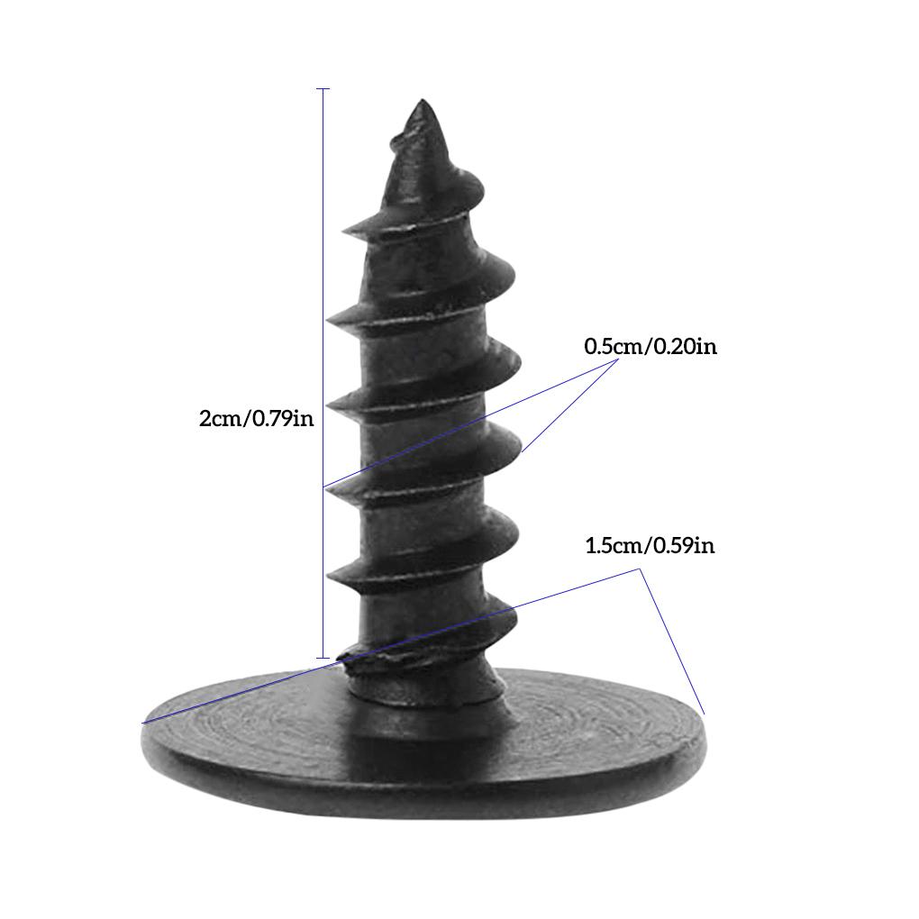 10Pcs Car Clips Screws Fastener For A3 A4 A5 A6 A7 A8 Q3 Q5 Q7 For