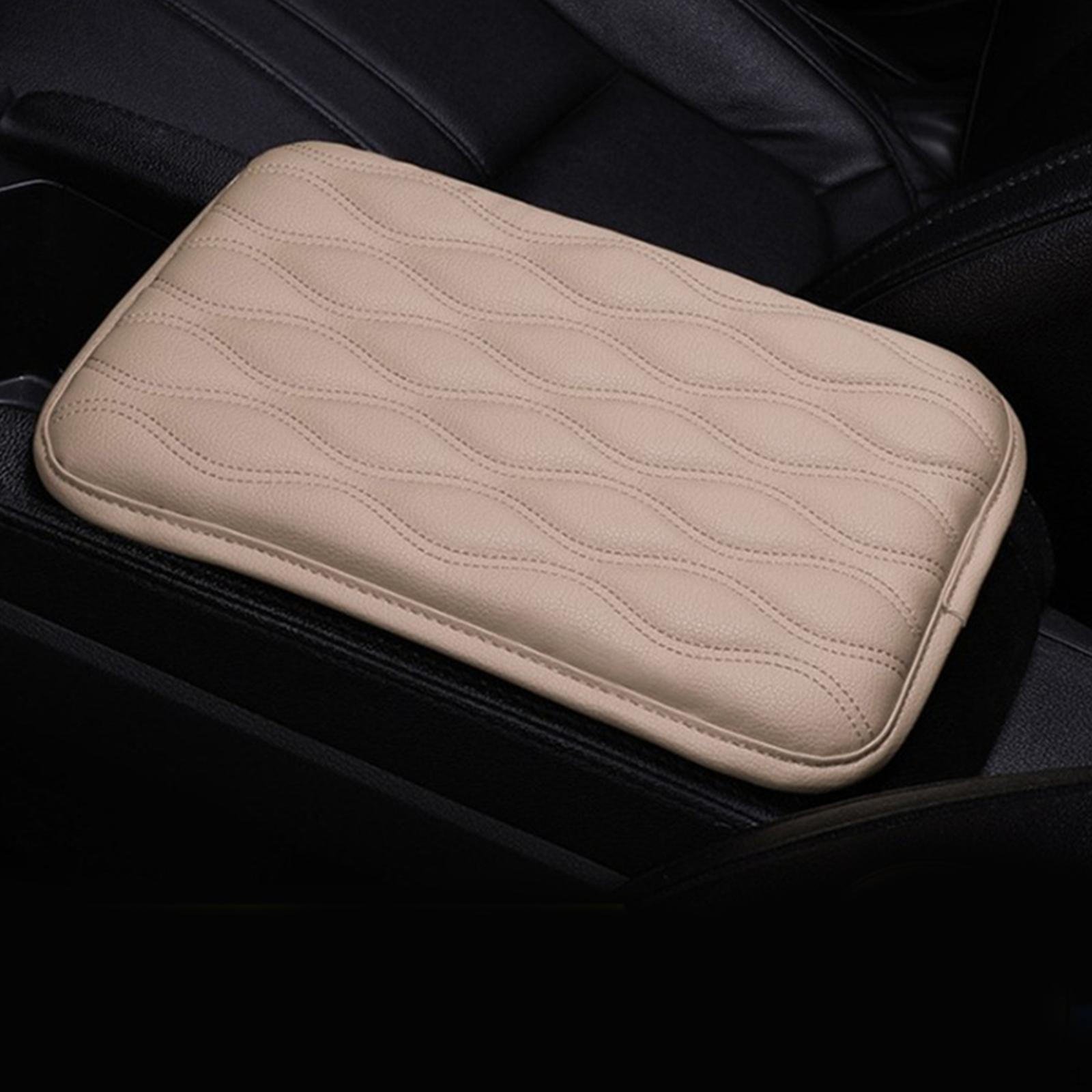 Автомобильный подлокотник Автомобильная консоль Крышка из ПУ-кожи Подушка Коврик