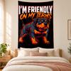 Bulldog Tapestry highquality for decorating living room bedroom dorm walls ideal as bedroom wallart orholiday gift