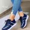 Kvinner Uformell Sport Joggesko Atletisk Tennis Loafers Skateboard Vulkaniserte sko Kvinneplattform Elegant mote Basketballsko