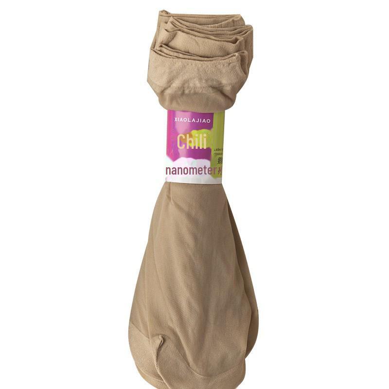 Women's Ultra-Thin Non-Slip Anti-Snag Invisible Crystal Socks