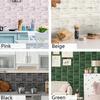 Waterproof Backsplash Wall Decals Brick Design Peel and Stick Wallpapers  Home Decoration