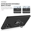 Premium Anti Theft Ring Stand TPU Bumper Shockproof Phone Case For Samsung Galaxy S26 S25 S24 Ultra S23 FE S22 S21 Plus Cover