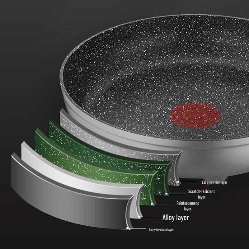 Supor 28CM Non-stick Frying Pan with Red Dot Indicator