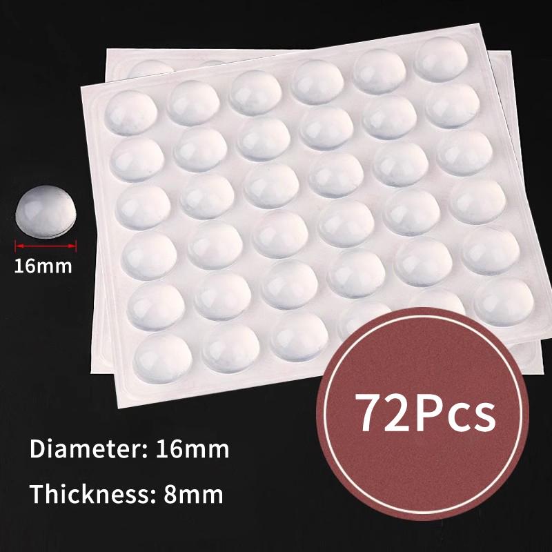 

Портативні силіконові наклейки для клавіатури Зручний манікюр Набір тексту Захисні довгі нігті Силіконова накладка Силіконові накладки на клавіатуру ноутбука 72Pcs/2sheets