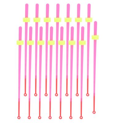 15 Stück Set Mini Winter Eisangelrute Vorderteil Ruten Spitze Angelzubehör 12CM
