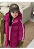 Children's Mid-Length Cotton Padded Jacket - Knee-Length Thickened Coat for Boys and Girls