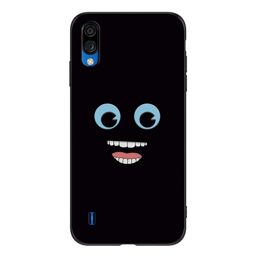 Hülle für ZTE Blade A5 2020 Hülle Handy-Rückseite Hülle Schwarze TPU-Hülle süß lustig