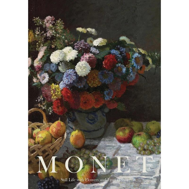 Claude Monet Classic Masterpiece Collection Famous Artist Poster Canvas Painting Wall Art Picture for Room Home Office Decor